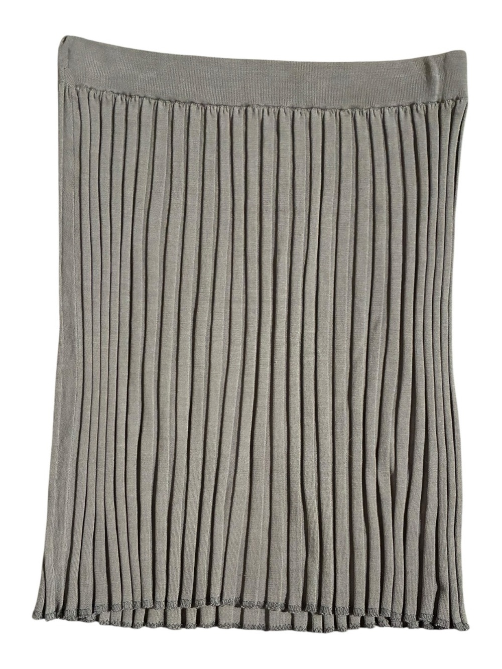 Demylee New York Pleated Mini Skirt Taupe